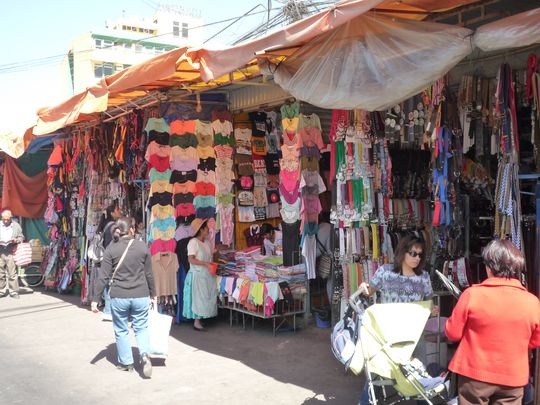 Mercado de ropa