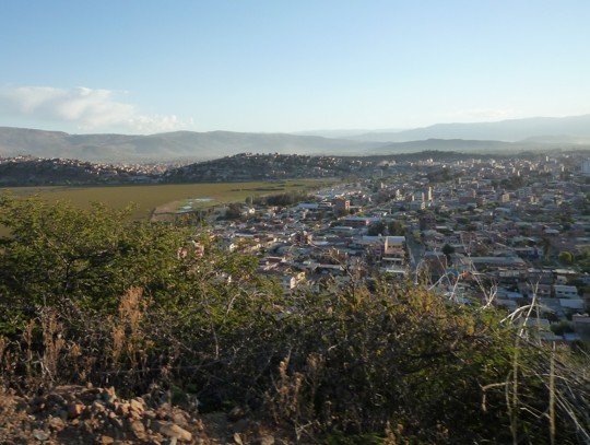 Cochabamba and laguna Alalay