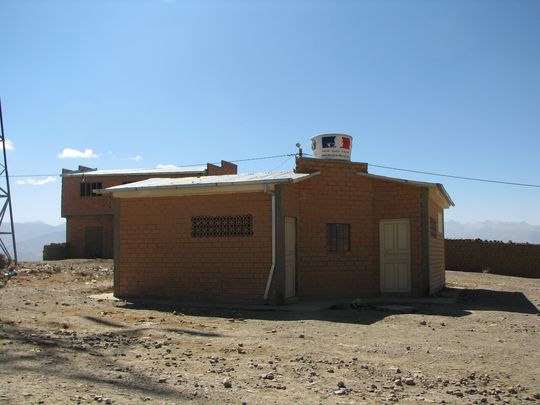 Water tank funded by France