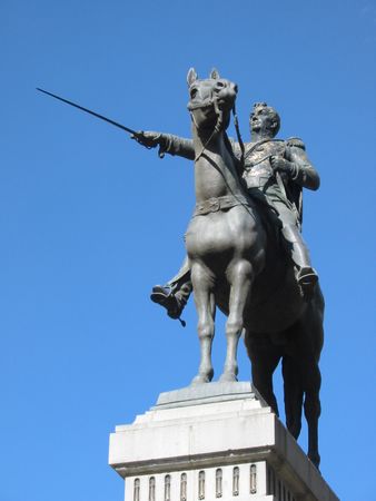Estatua del libertador Simn Bolivar