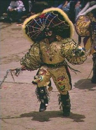 Dancer of saya de los Yungas