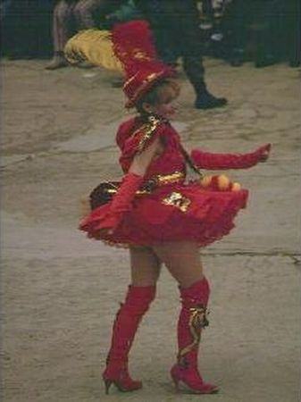 Morenada dancer