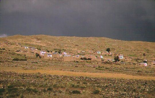 Tormenta sobre el Altiplano