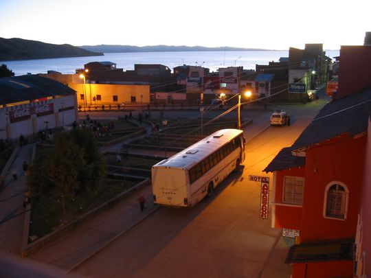 View of Ambassador hotel from Las Kantutas hotel