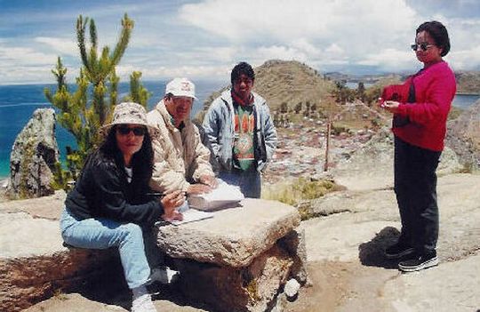 Ticket office at the entrance of Horca del Inca