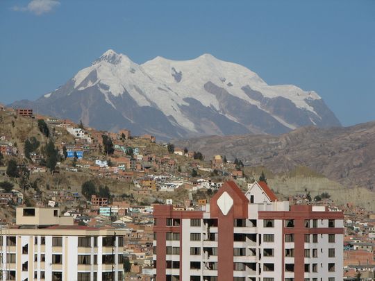 La Paz e Illimani