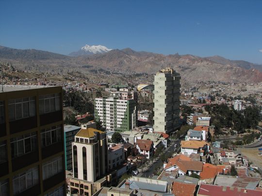 La Paz e Illimani