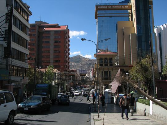 Street of La Paz