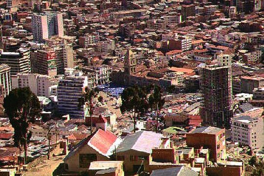 Centro de La Paz, Plaza San Francisco