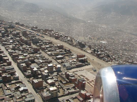 Vista aérea de El Alto Vista aérea de El Alto