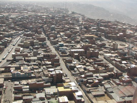 Vista aérea de El Alto Vista aérea de El Alto