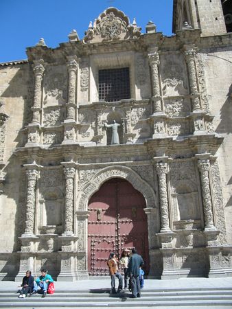 Fachada de la iglesia San Francisco