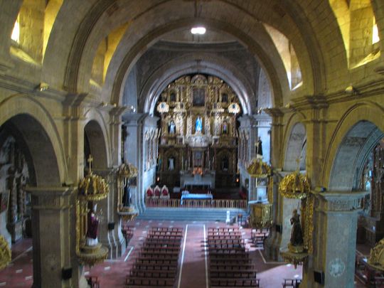 Nave of San Francisco church Nave of San Francisco church