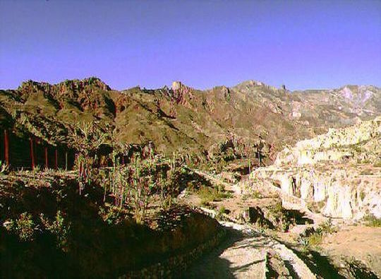 Entrada al parque del Valle de la Luna