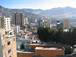 Vista de la ciudad desde en el alojamiento Mary en La Paz
