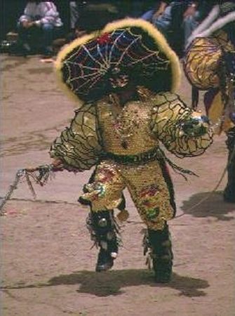 Danseur de saya des Yungas