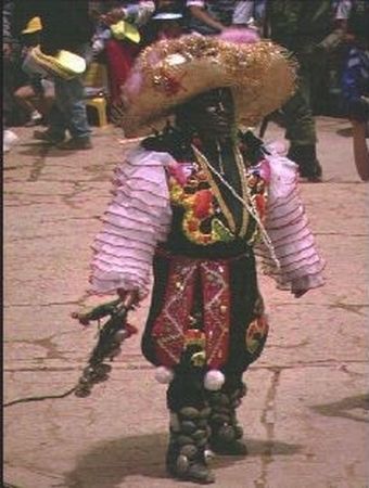 Dancer of saya de los Yungas