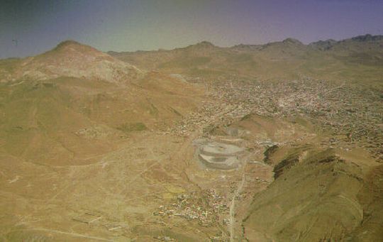 Aerial view of Potosí Aerial view of Potosí