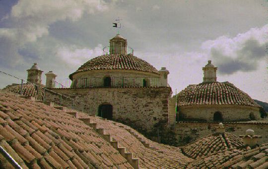 Roof of San Francisco convent Roof of San Francisco convent
