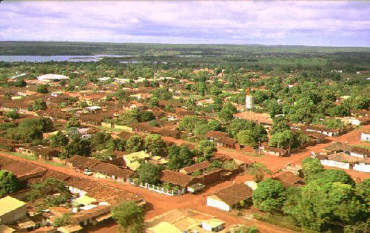 Vue arienne de San Ignacio de Velasco