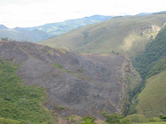 Paisaje cerca del Fuerte de Samaipata