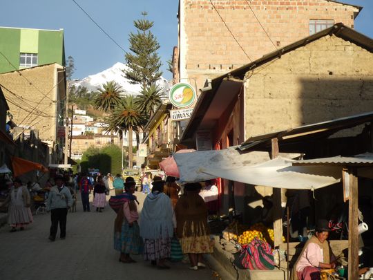 Mercado de frutas y legumbres