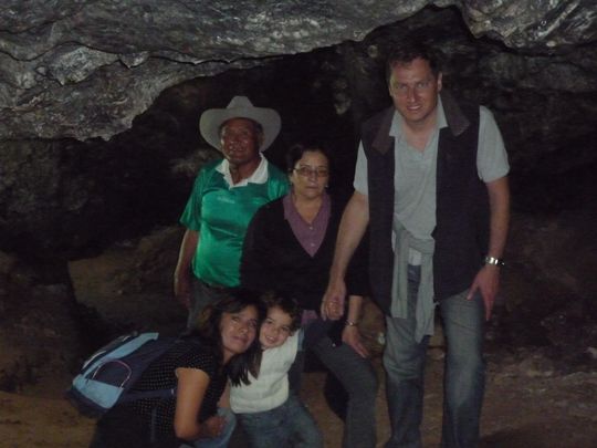 Photo de groupe avec notre guide