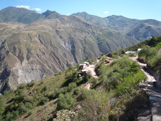Vista panorámica desde la cueva Vista panorámica desde la cueva