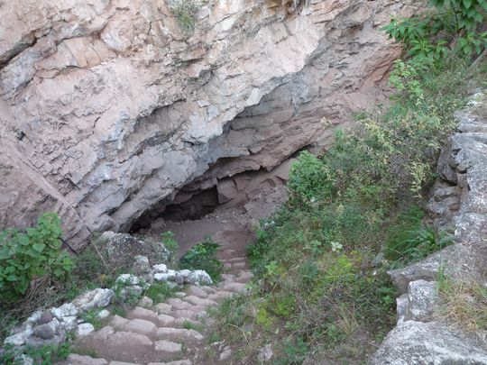 Entre de la grotte