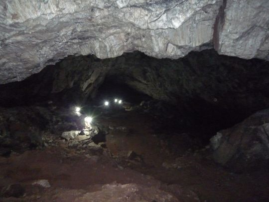 Sala en la cueva Sala en la cueva