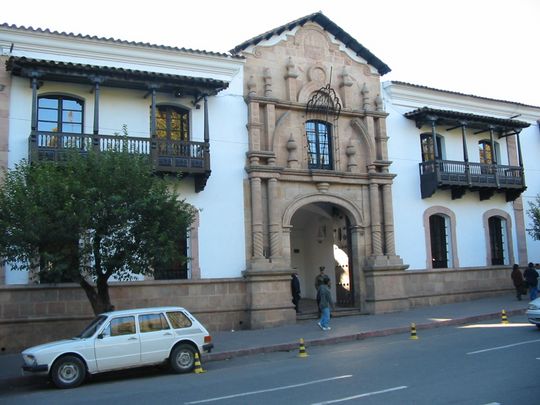 Entrada de la Casa de la Libertad