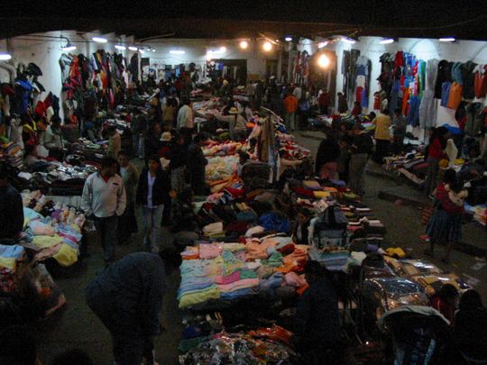 Mercado de ropa