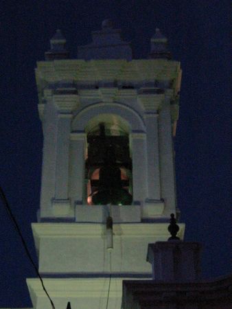 Bell tower of San Francisco church