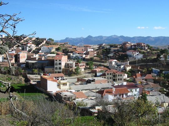 Vue panoramique depuis la Recoleta