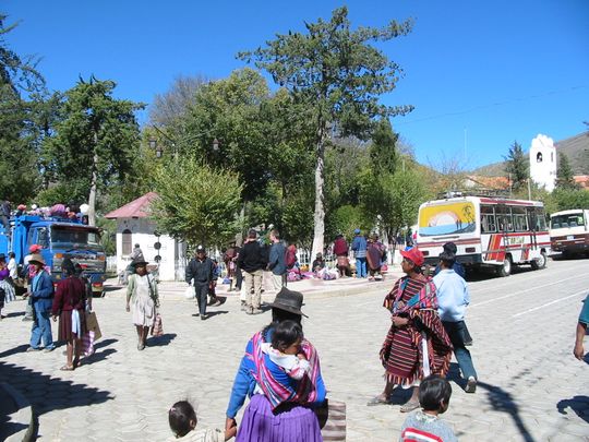 Plaza central de Tarabuco Plaza central de Tarabuco
