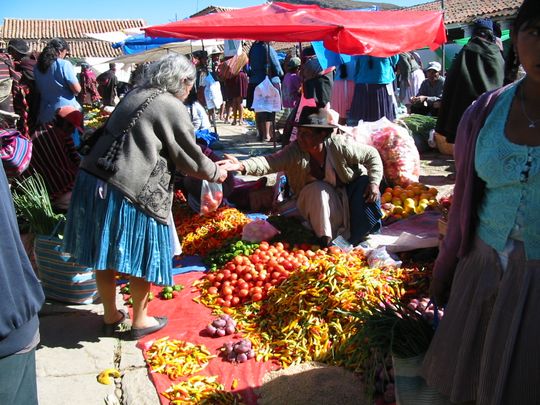 Fruit and vegetable market