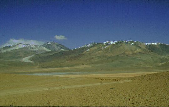 Laguna desecada en el Sur Lipez