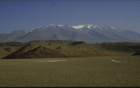 Desert landscape of Sur Lipez