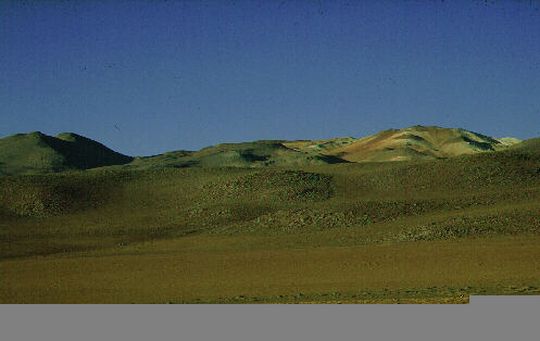 Desert landscape of Sur Lipez