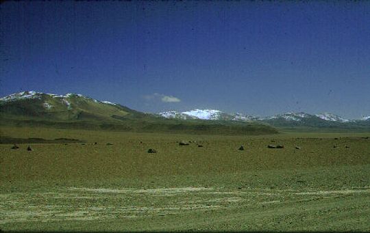 Desert landscape of Sur Lipez