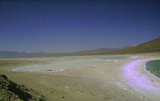 Lagoon next to Laguna Verde