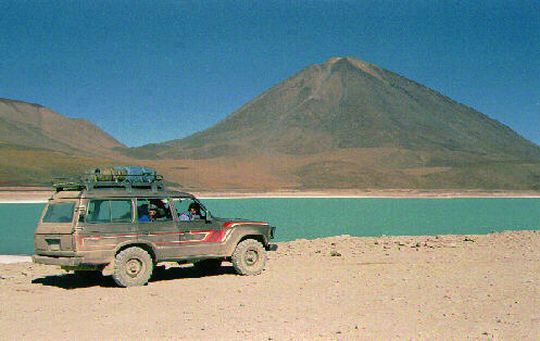 Our four wheel drive car