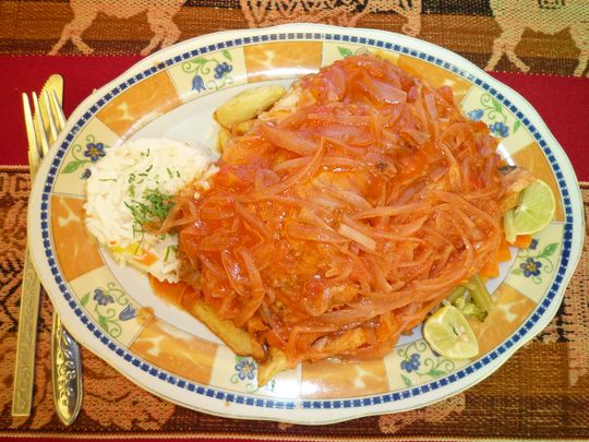 Trucha a la diabla Trucha a la diabla