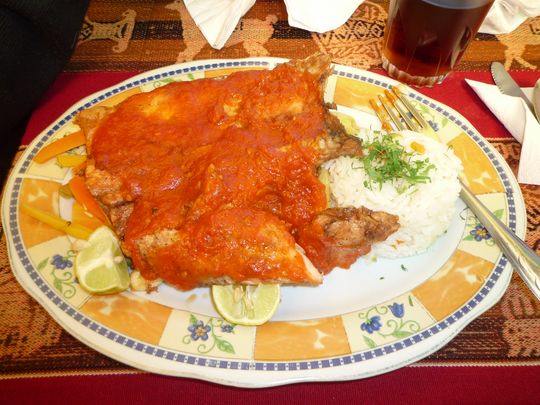 Trucha a la tomatada Trucha a la tomatada