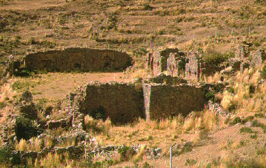 Nunnery ruins for the Sun maidens, Iak Uyu temple