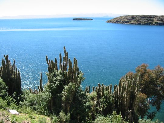 View of the southern part of the island