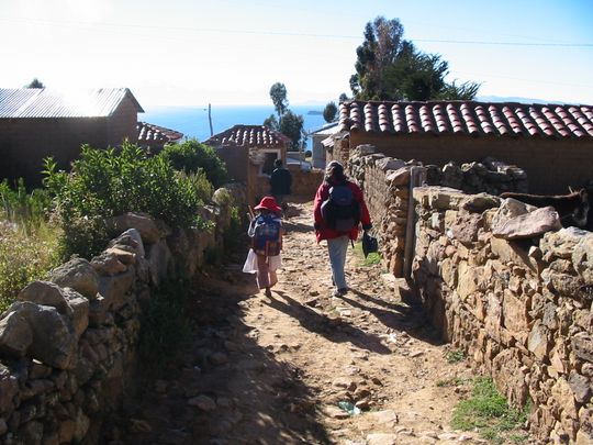 Alley in Yumani Alley in Yumani