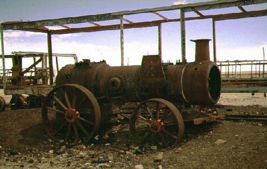 Carcasse de locomotive à vapeur Carcasse de locomotive à vapeur