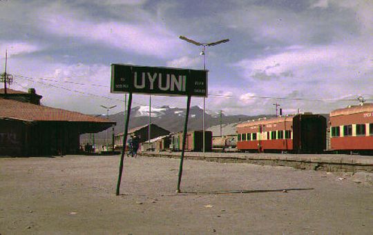 Gare ferrovire d'Uyuni