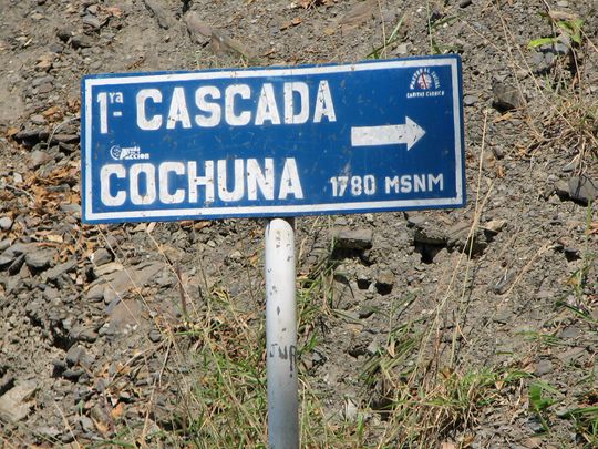 Cochuna waterfall